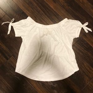 Off the Shoulder White shirt